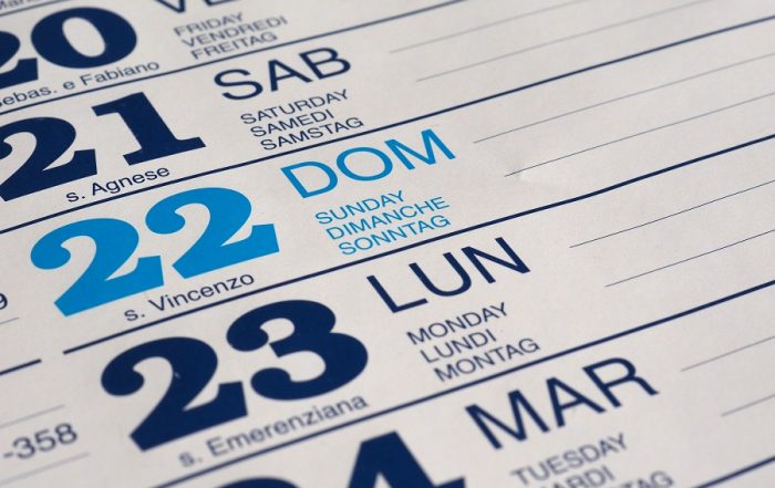 Días Inhábiles 2020